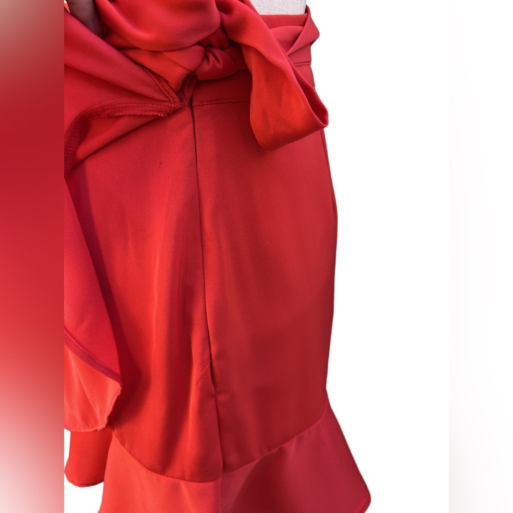 Superdown Vibrant Red Mini Skirt - Picture 6 of 12